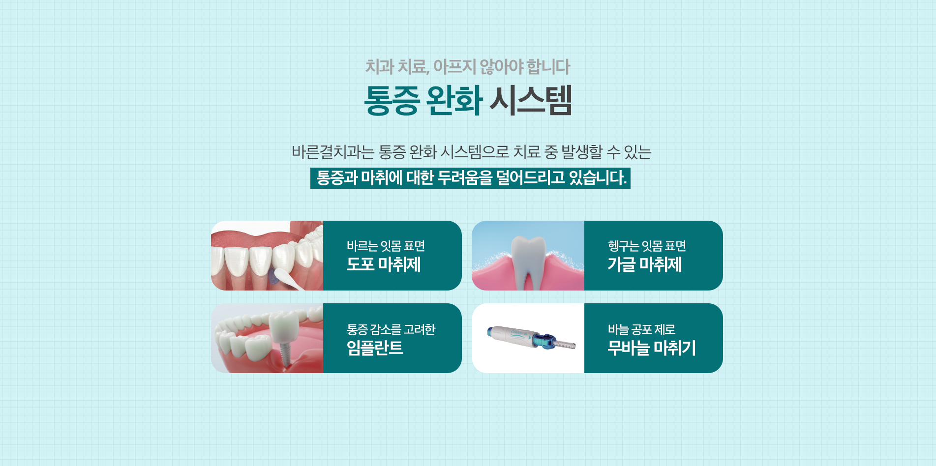 통증 완화 시스템